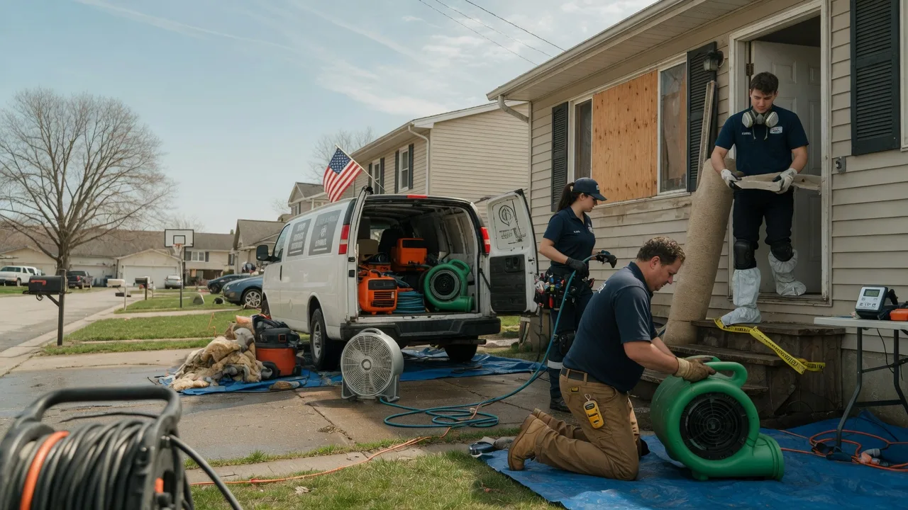 Water Damage Restoration in Weldon, IL near me